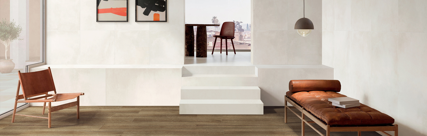 Urban Cement White Alyssum | U0+Rovere Noce | R3