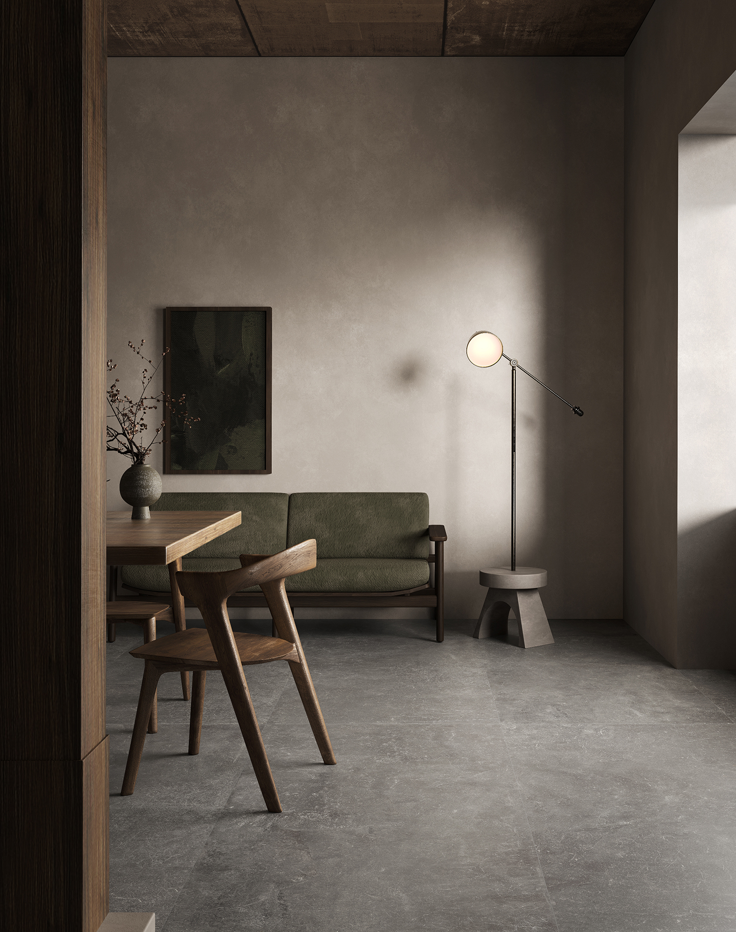 Limestone Cenere P16 | 莱姆石 浅灰 750×1500mm