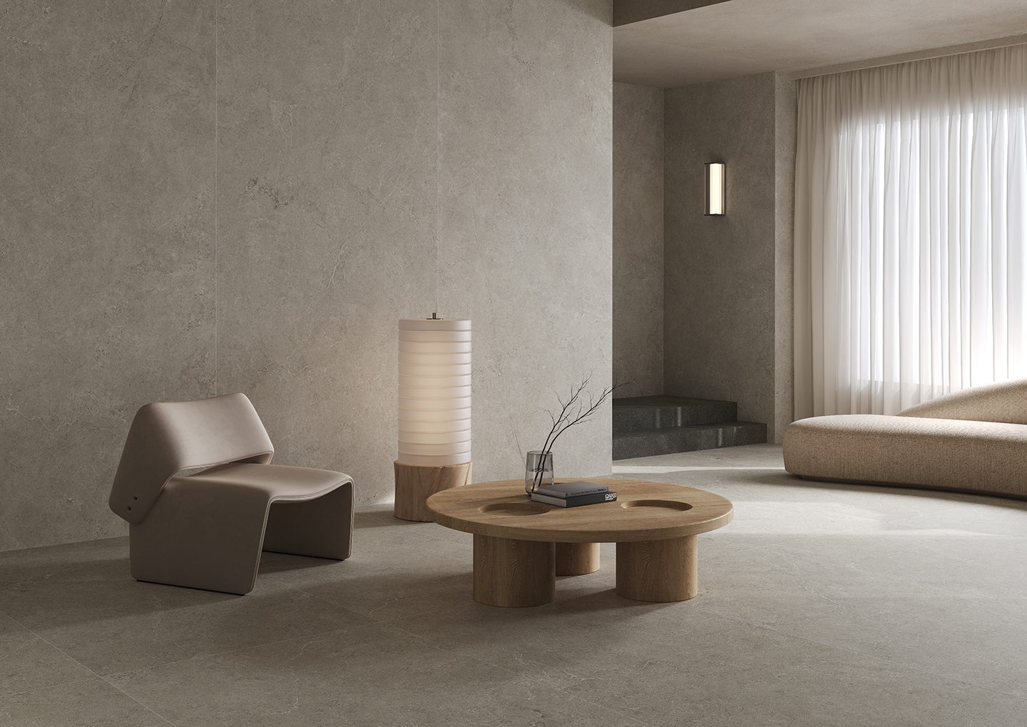 Borgogna Light PD61 | 博戈尼亚 浅色 1200×2780mm+900×1800mm