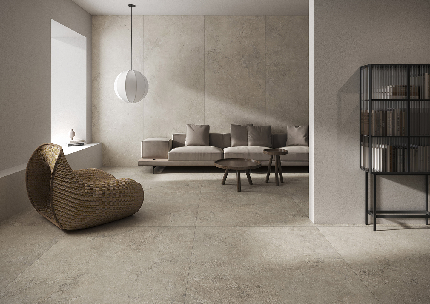 Portland Cenere P25 | 波特兰 浅灰 1200×1200mm、1200×2780mm